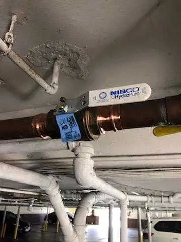 Copper pipe repair and valve work for Backflow Testing in Otis